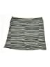 Lola 100% Polyester Stripes Gray Black Active Skort Size S - photo 1