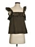Sienna Sky Brown Sleeveless Blouse Size S - photo 1