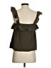 Sienna Sky Brown Sleeveless Blouse Size S - photo 2