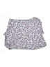 Zara 100% Polyester Floral Blue Skort Size S - photo 2