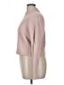 Express 100% Nylon Solid Pink Turtleneck Sweater Size XL - photo 5