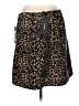 Vero Moda 100% Polyester Animal Print Brown Casual Skirt Size L - photo 2