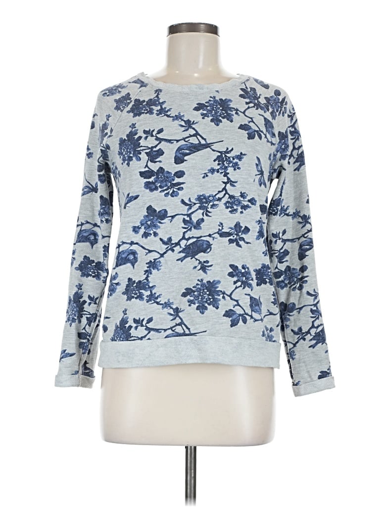 Pre-owned Gap Body Outlet Sweatshirt In Blue