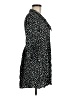 Zara Polka Dots Black Casual Dress Size M - photo 4