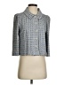 St. John Collection Tweed Blue Jacket Size 4 - photo 1