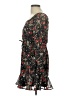 Francesca's Floral Black Cocktail Dress Size L - photo 5