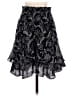 A.L.C. Paisley Black Formal Skirt Size 4 - photo 2