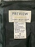 Preview Collection 100% Polyester Solid Black Formal Skirt Size 10 - photo 4