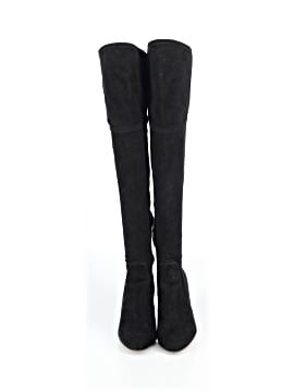 Rlph Luren - Bottes à tlons huts en dim noir En vente sur 1stDibs
