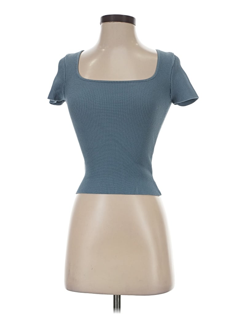 Pre-owned Babaton Cardigan Sweater In Blue