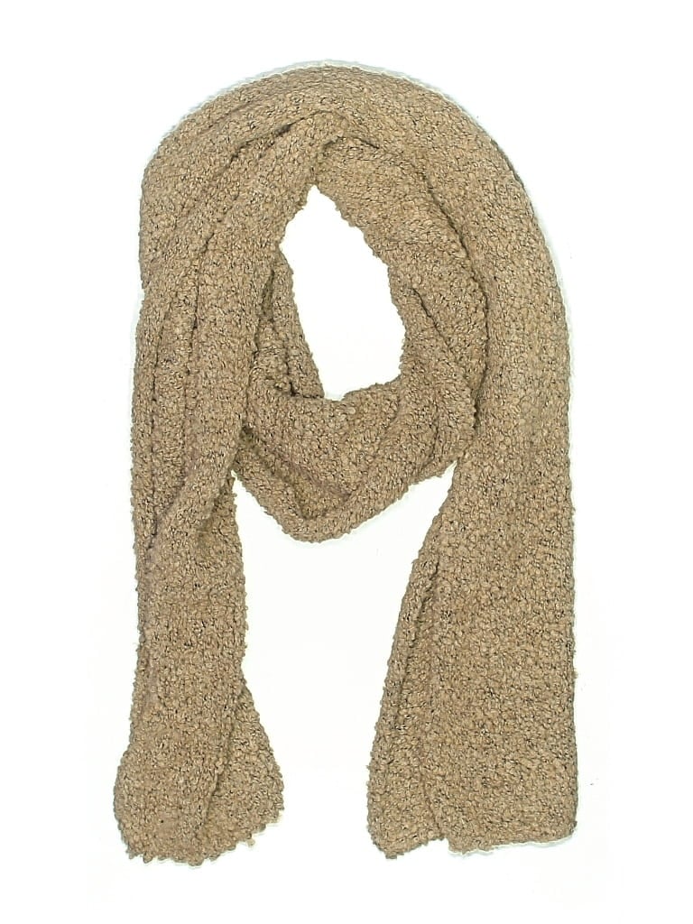 Pre-owned Unbranded Scarf In Tan