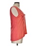 Active 100% Polyester Orange Sleeveless Blouse Size L - photo 4