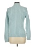 AK Anne Klein 100% Cotton Teal Pullover Sweater Size L - photo 2