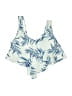 Unbranded Tropical Blue Swimsuit Top Size XL - photo 1