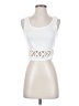 Charlotte Russe White Sleeveless Top Size S - photo 1