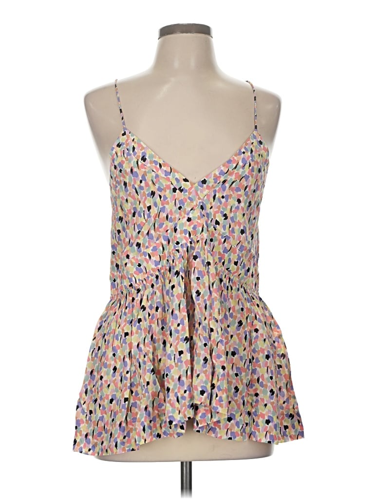 Pre-owned Caballero Sleeveless Top Pink Halter Neckline Tops