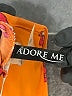 Adore Me Paisley Orange Swimsuit Top Size L - photo 3