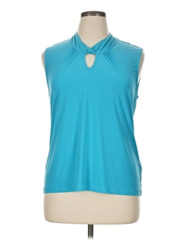 Tahari by ASL Sleeveless Blouse (view 1)