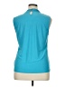 Tahari by ASL Teal Blue Sleeveless Blouse Size XL - photo 2