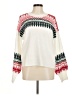 Gap Print White Pullover Sweater Size M - photo 1