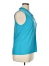 Tahari by ASL Teal Blue Sleeveless Blouse Size XL - photo 4