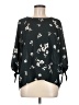 Papermoon 100% Polyester Black 3/4 Sleeve Blouse Size M - photo 1