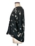 Papermoon 100% Polyester Black 3/4 Sleeve Blouse Size M - photo 5