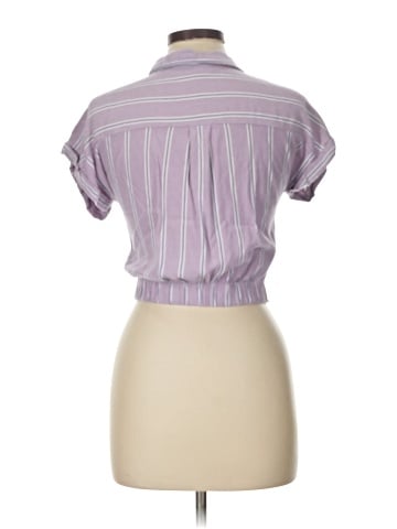 E&M Collection Short Sleeve Blouse (view 2)
