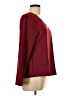 Shein Burgundy Red Long Sleeve Top Size L - photo 4