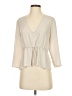 Wilfred 100% Polyester Ivory 3/4 Sleeve Blouse Size XS - photo 1