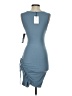 Sugarlips Solid Blue Cocktail Dress Size XS - photo 2