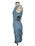Sugarlips Solid Blue Cocktail Dress Size XS - photo 5