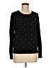 Charter Club Polka Dots Black Pullover Sweater Size M - photo 1