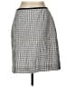 Etcetera 100% Cotton Houndstooth Gray Formal Skirt Size 12 - photo 1