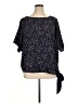 MICHAEL Michael Kors Blue Short Sleeve Blouse Size XL - photo 1