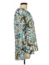 Belle + Sky 100% Polyester Teal Long Sleeve Blouse Size L - photo 4