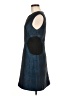 Reiss 100% Polyester Tweed Blue Cocktail Dress Size 8 - photo 5