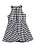 Bardot Junior Checkered-gingham Blue Dress Size 7 - photo 2