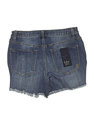 Indigo Rein Denim Shorts (view 2)