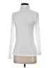 Lands' End White Long Sleeve Turtleneck Size XS - photo 1
