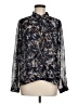 CAbi Paisley Blue Long Sleeve Blouse Size M - photo 1