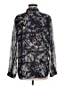 CAbi Paisley Blue Long Sleeve Blouse Size M - photo 2