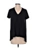 Kaari Blue Black Short Sleeve Top Size S - photo 1