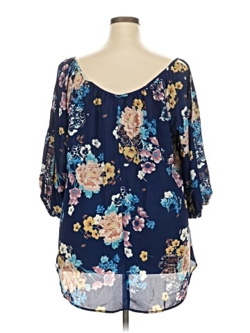 Liberty Love 3/4 Sleeve Blouse (view 2)