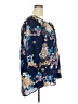 Liberty Love 100% Polyester Blue 3/4 Sleeve Blouse Size 3X - photo 4