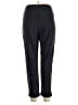 Lynn Ritchie Silver Solid Black Track Pants Size XL - photo 2