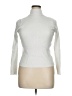 Shein Curve 100% Viscose White Turtleneck Sweater Size 0X - photo 1