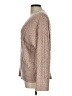 Jason Wu Chevron-herringbone Tan Pullover Sweater Size L - photo 5