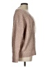 Jason Wu Chevron-herringbone Tan Pullover Sweater Size L - photo 4