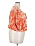 French Laundry Orange Short Sleeve Blouse Size 2X - photo 4